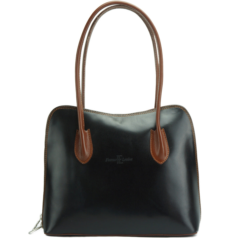 Claudia leather shoulder bag shoulder bag