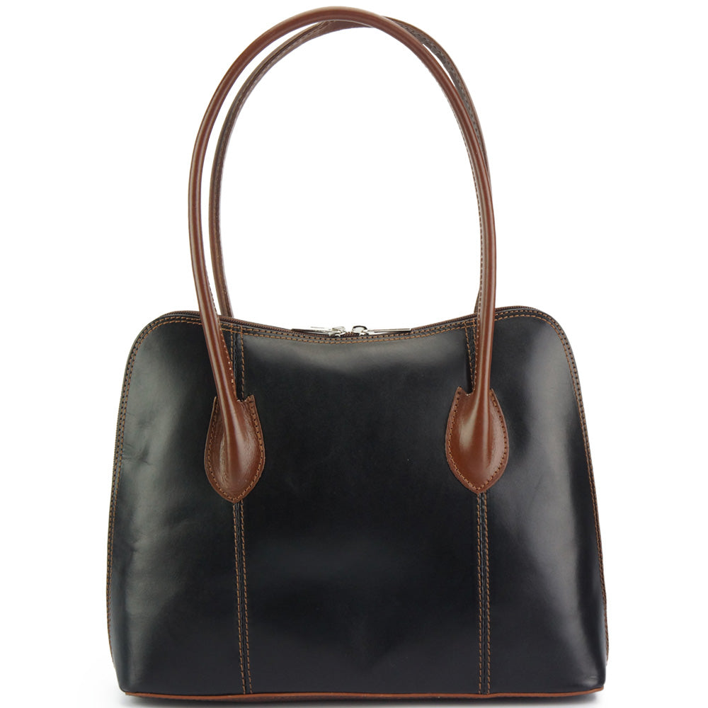 Claudia leather shoulder bag shoulder bag