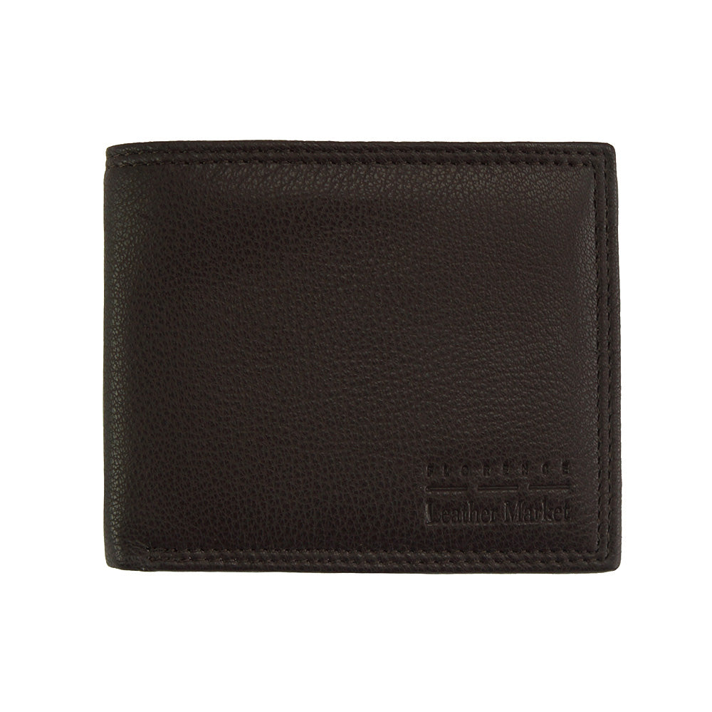 Thin Man's wallet Lino Colour Dark Brown wallet