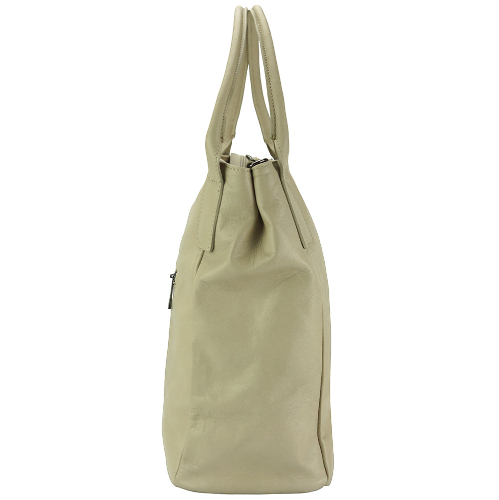 Kentia leather shoulder bag