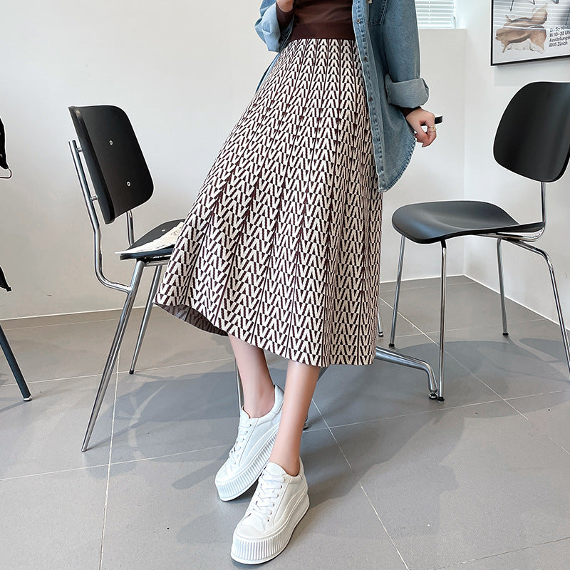 Striped shop umbrella skirt