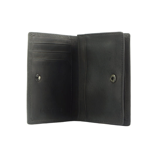 Card Holder Enveloppe in vintage leather