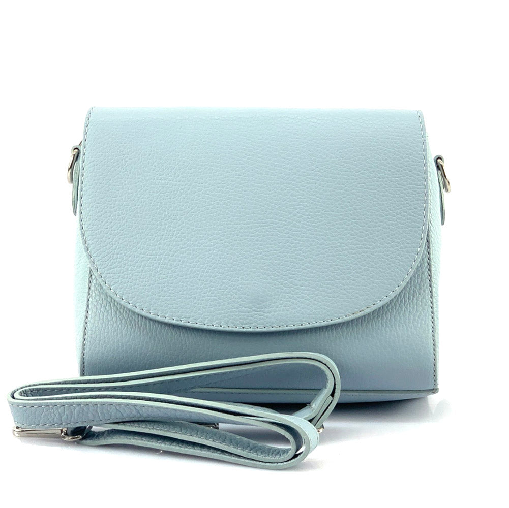 Ester leather shoulder bag