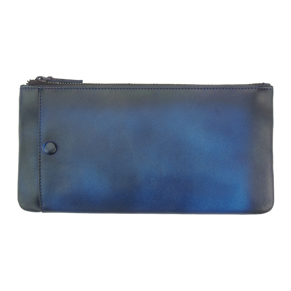 Wallet Adele in vintage leather wallet