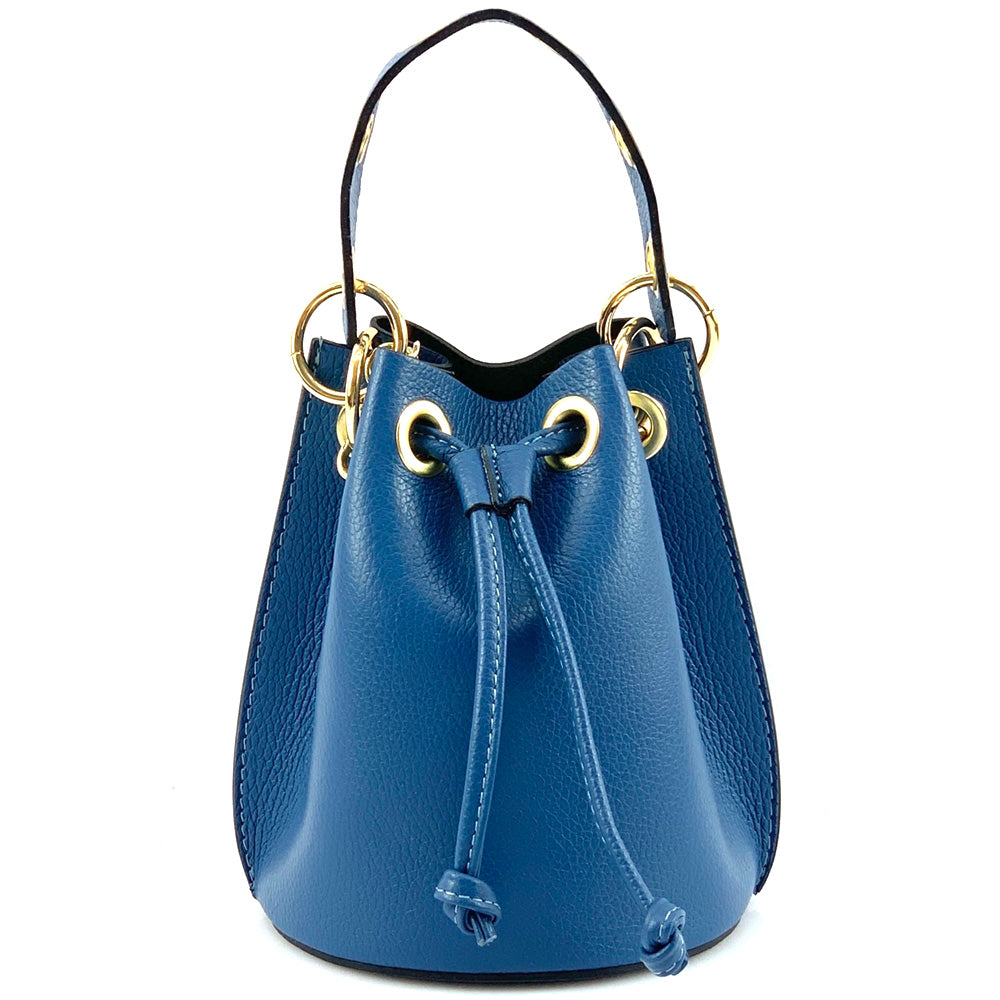 Eileen leather bucket bag