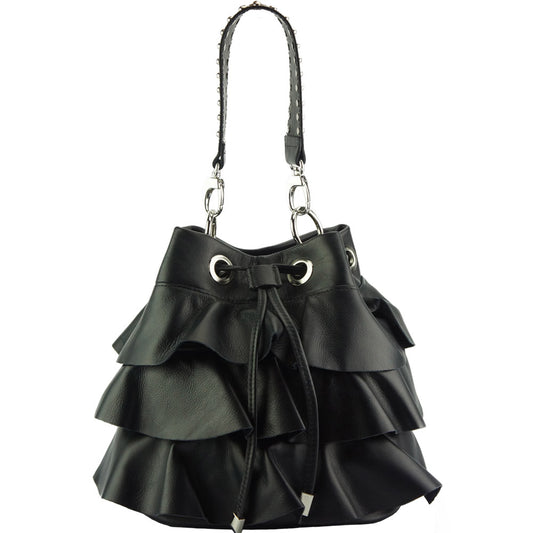 Ileana leather bucket bag