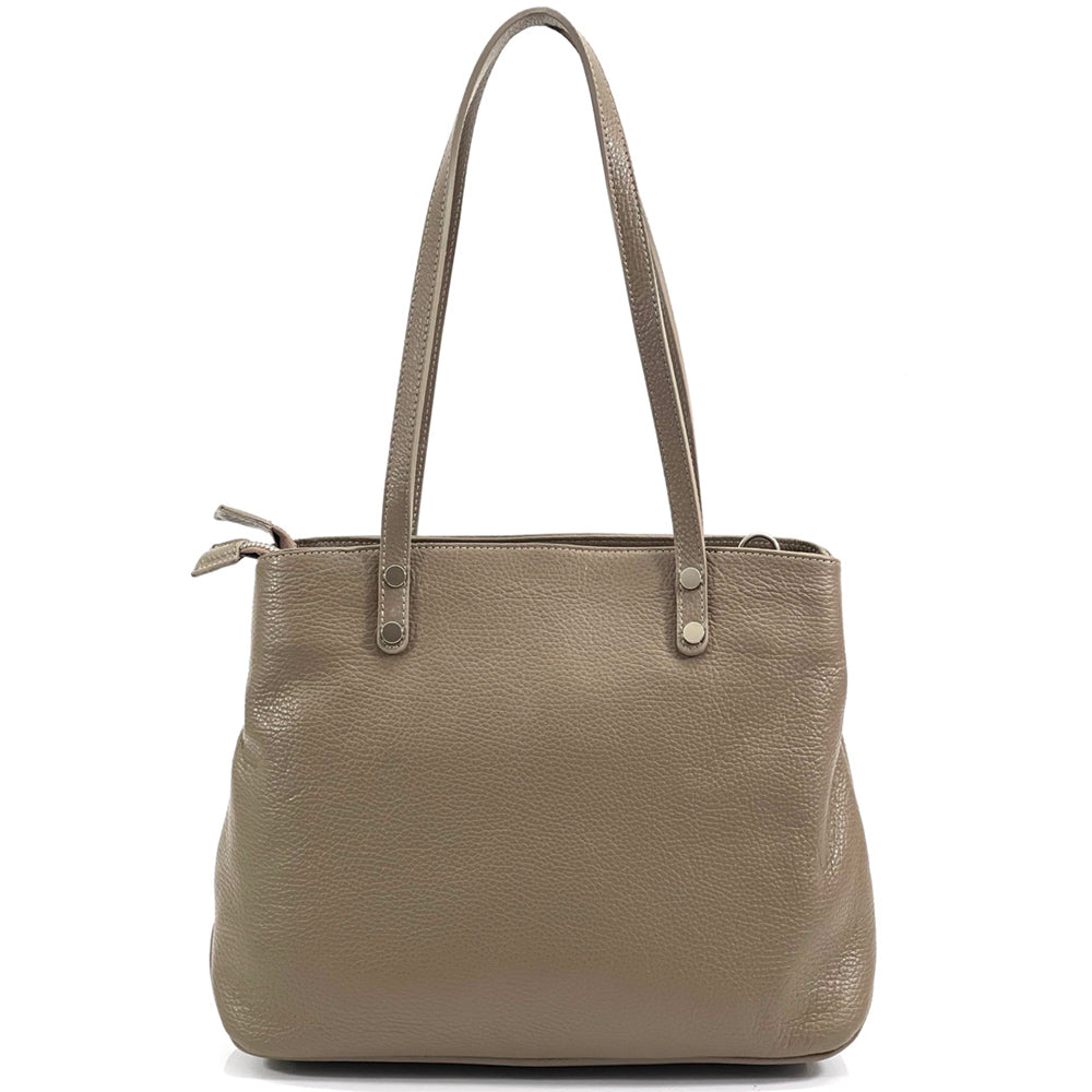 Filomena leather shoulder bag