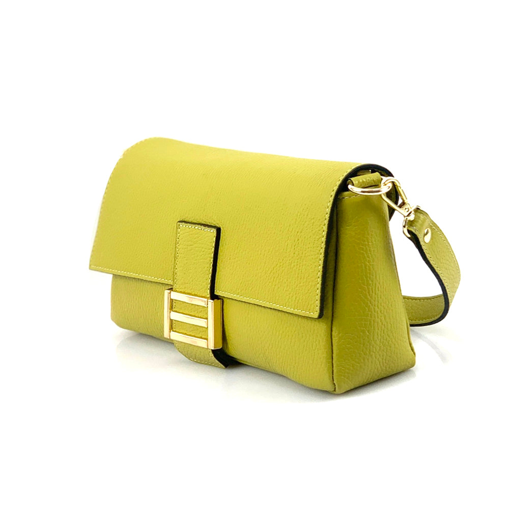 Elisabetta Shoulder calf-skin leather bag