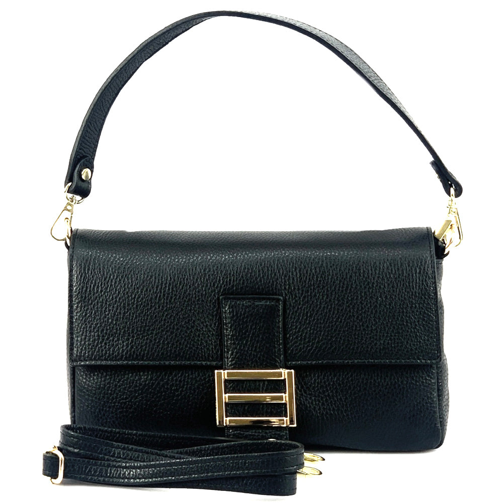 Elisabetta Shoulder calf-skin leather bag