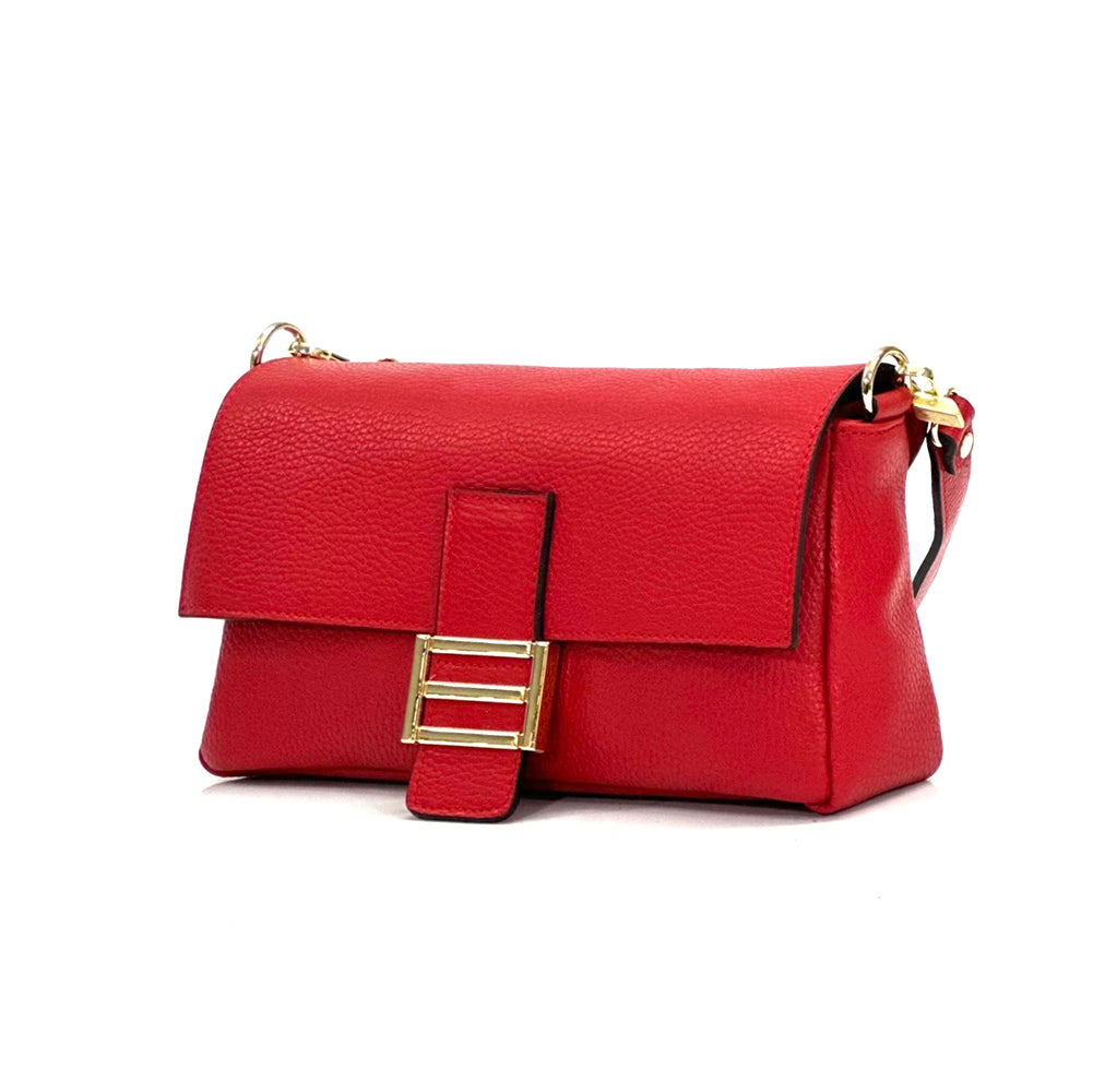 Elisabetta Shoulder calf-skin leather bag