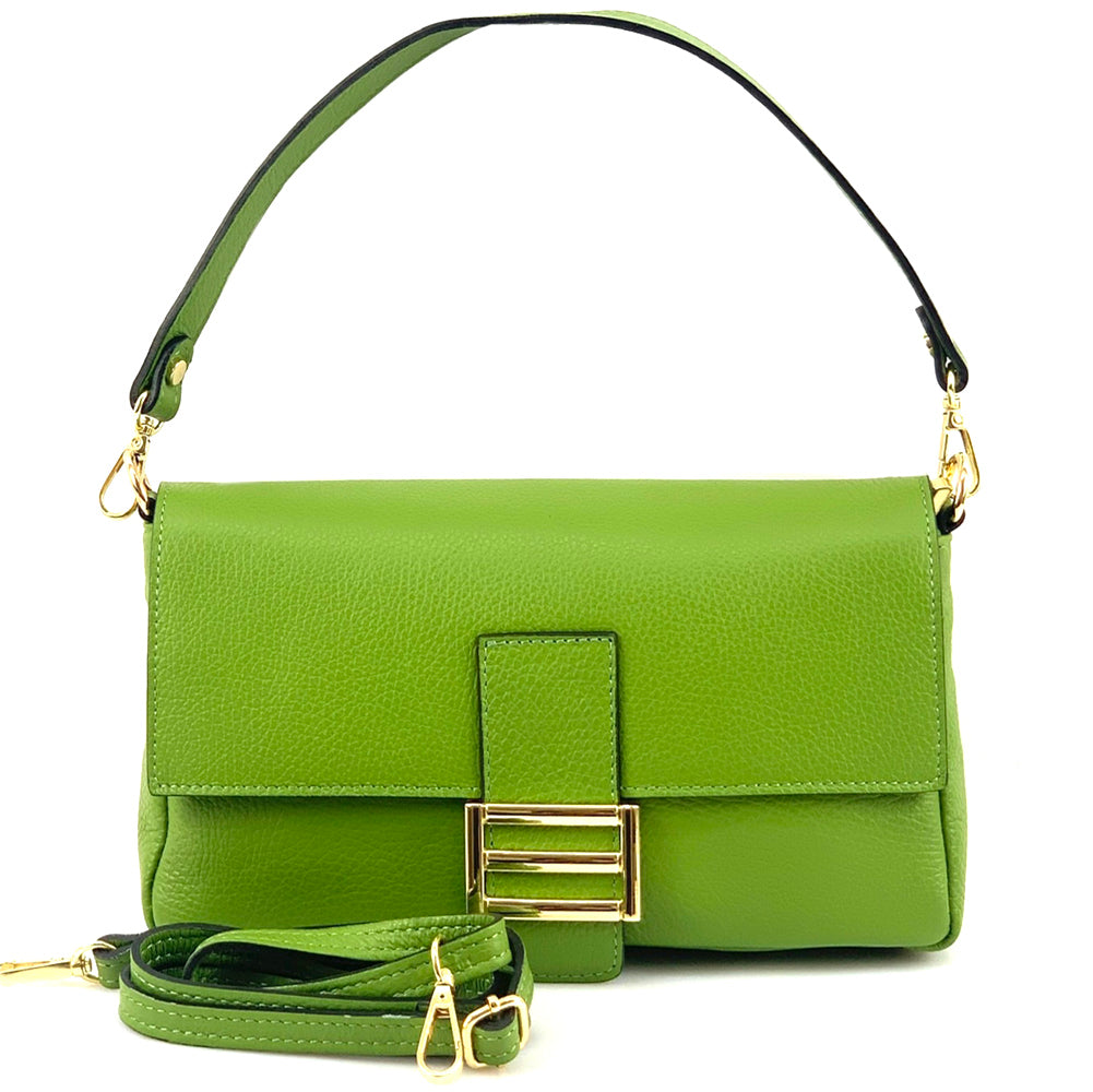 Elisabetta Shoulder calf-skin leather bag