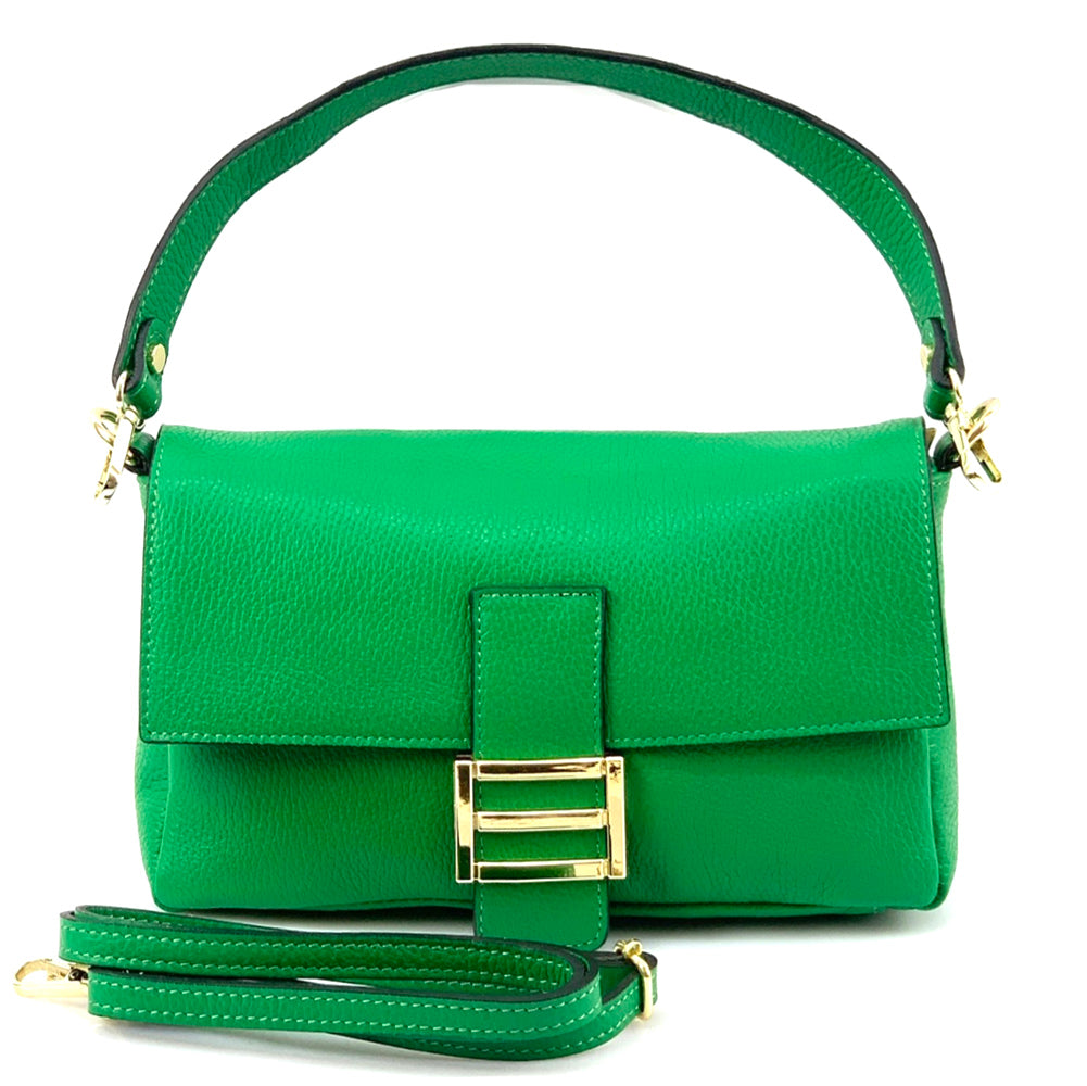 Elisabetta Shoulder calf-skin leather bag