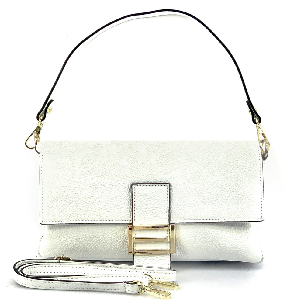 Elisabetta Shoulder calf-skin leather bag