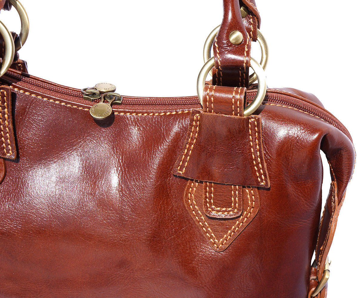 Ornella leather Handbag handbag