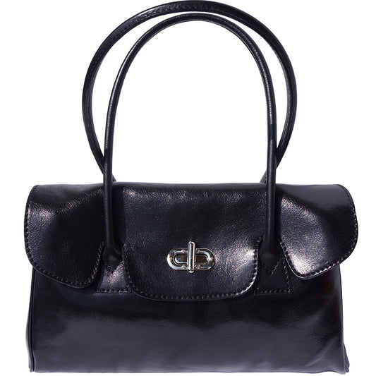 Romina leather bag Colour Black handbag