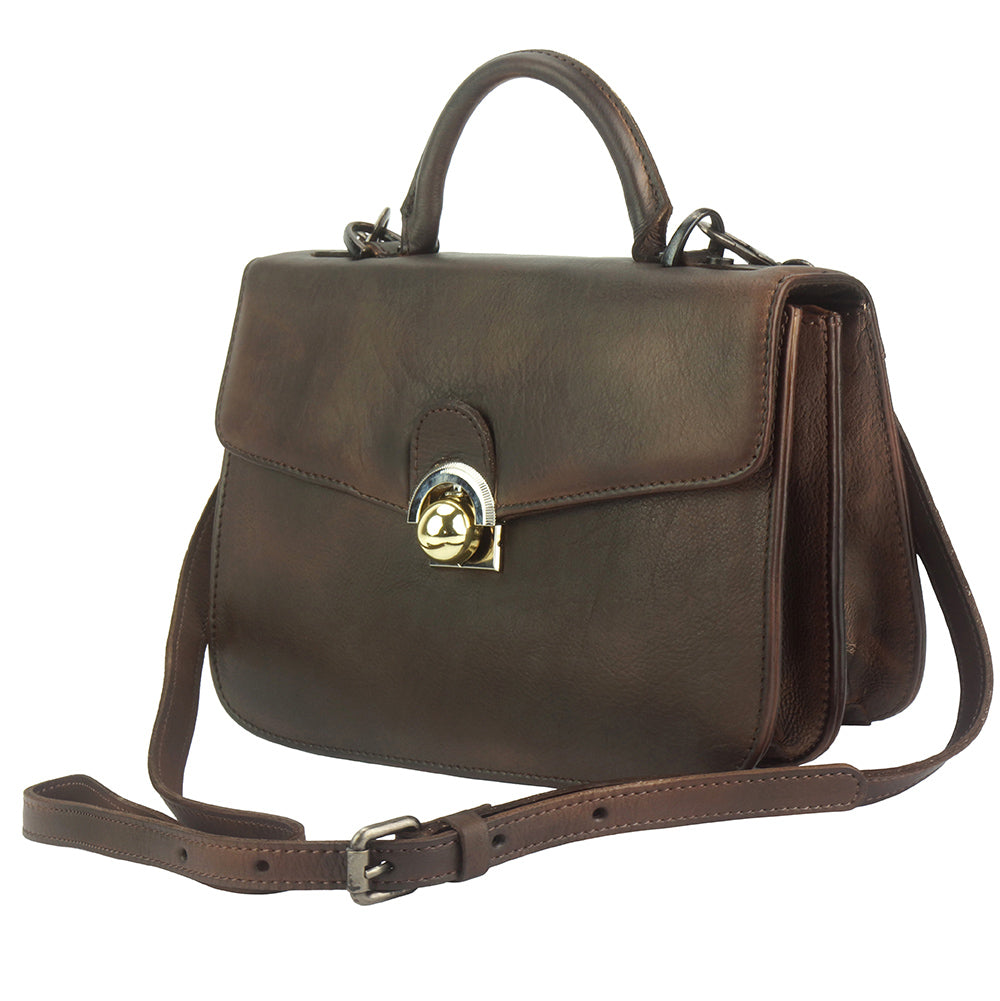 Very GM Leather Hand-bag handbag