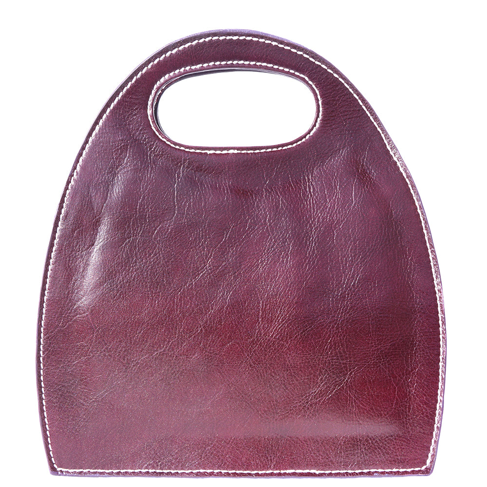 Samantha leather handbag Colour Purple handbag