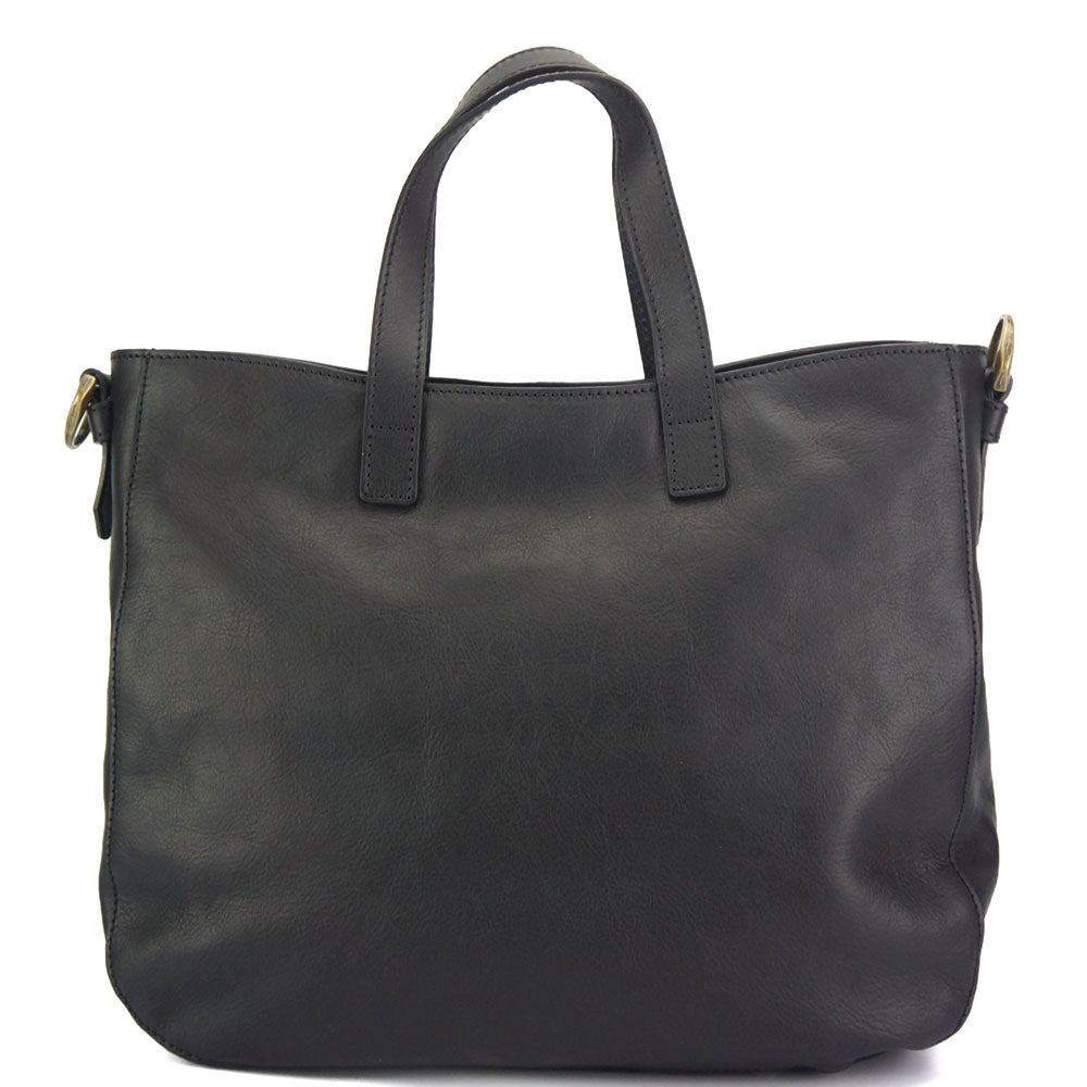 Duomo leather shoulder bag