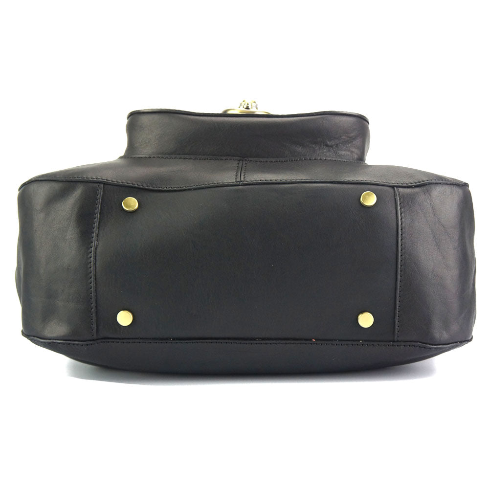 Duomo leather shoulder bag