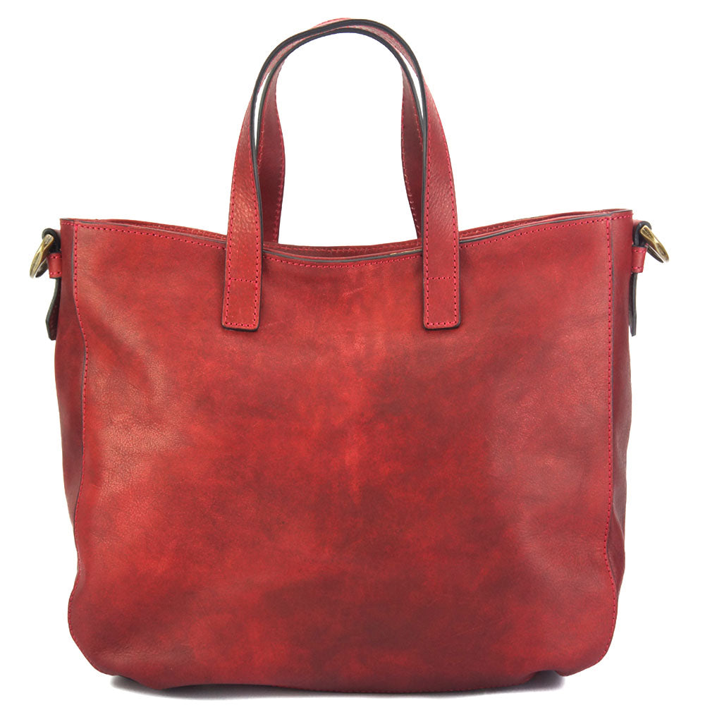 Duomo leather shoulder bag