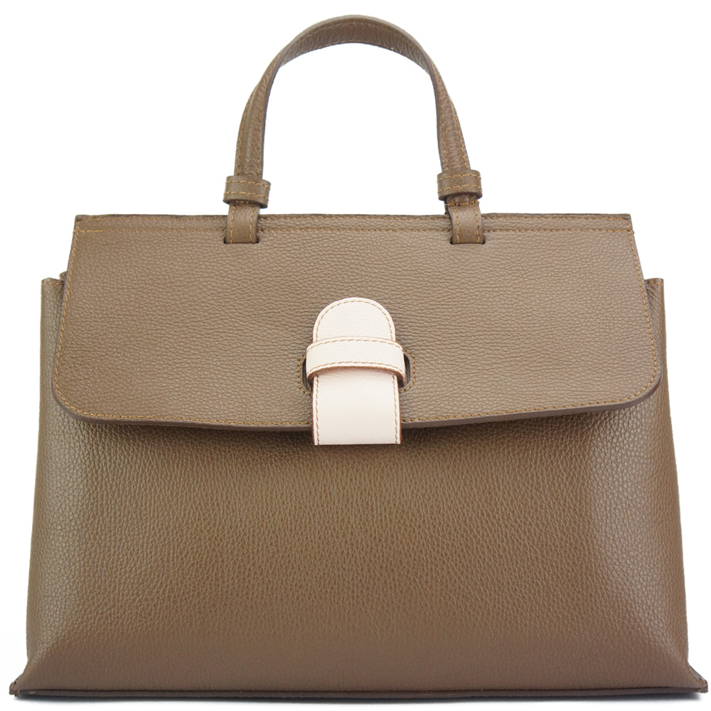 Donatella GM leather Handbag