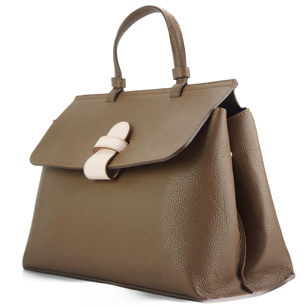 Donatella GM leather Handbag