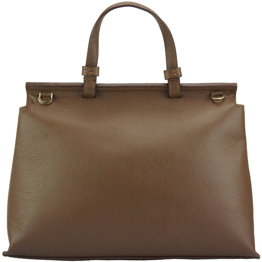 Donatella GM leather Handbag