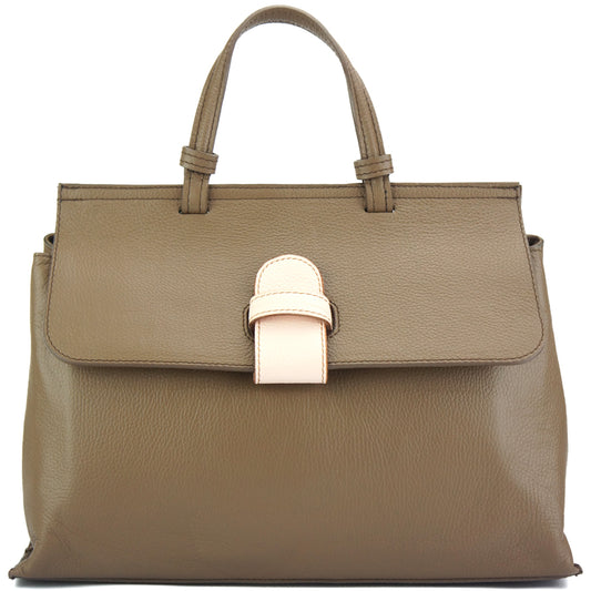 Donatella GM leather Handbag