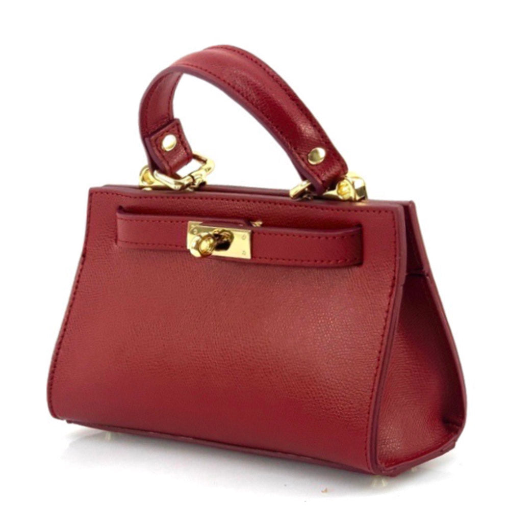 Ambra Leather Handbag handbag