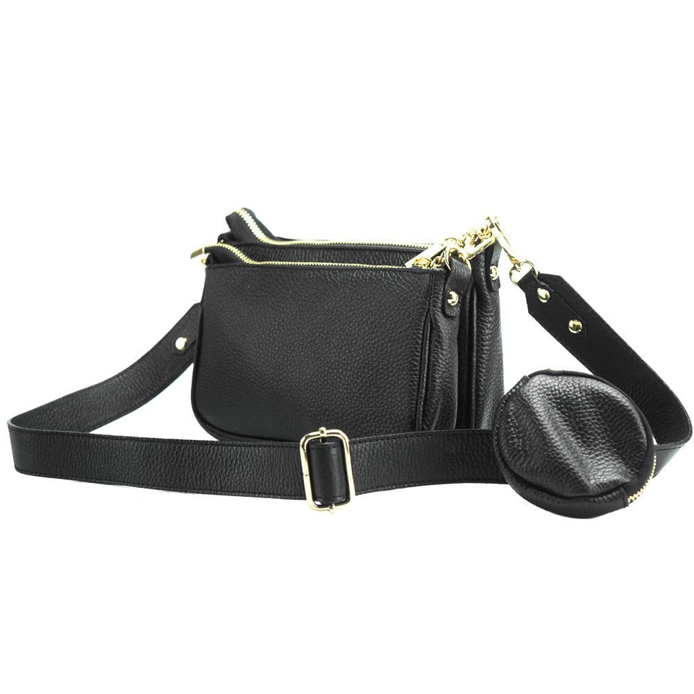 Sesbania leather Shoulder bag shoulder bag