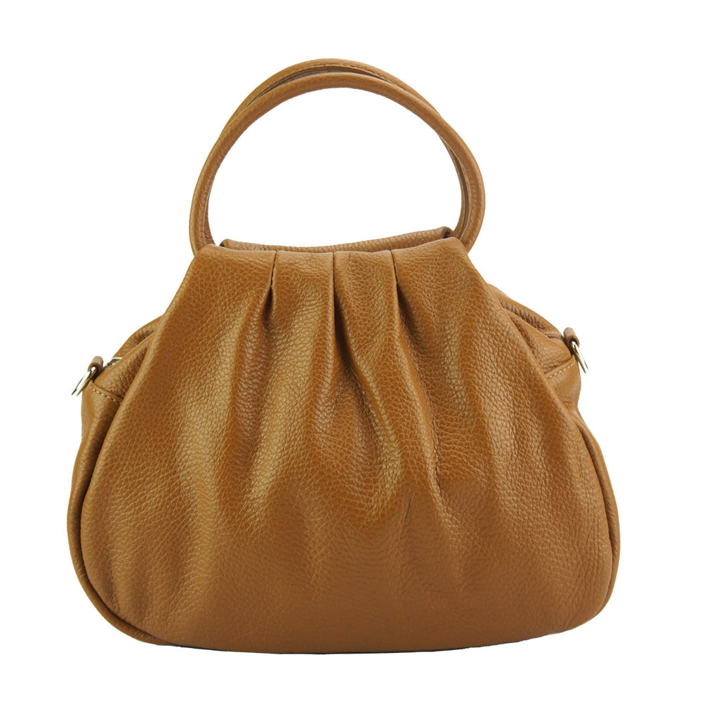 Noemi leather Handbag Colour Tan handbag